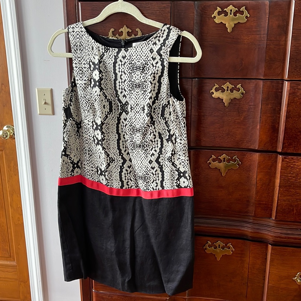 Loft 2P drop waist dress